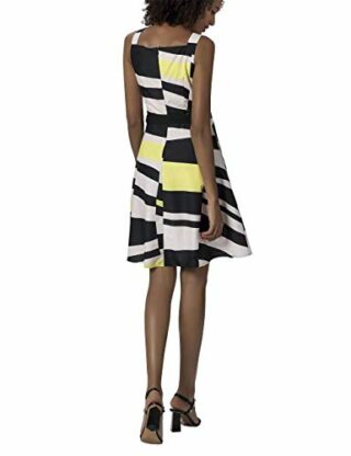 APART Sommerkleid mit ausgestelltem Rockteil, Schwarz