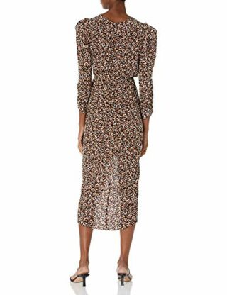 ASTR the label Maven Midi-Kleid, Braun