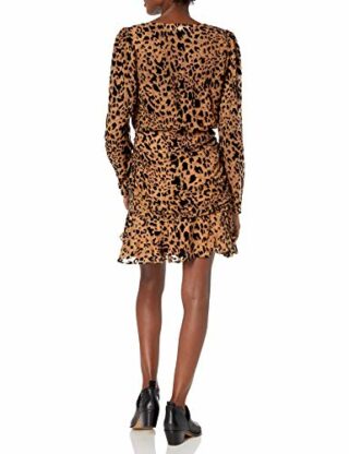 ASTR the label Nikita Kurzes Minikleid mit langen Ärmeln, Braun