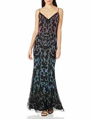 Adrianna Papell AP1E206840 Abendkleid, Schwarz
