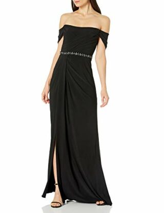 Adrianna Papell AP1E207096 Abendkleid, Schwarz