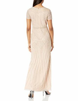 Adrianna Papell AP1E207533 Abendkleid, Beige