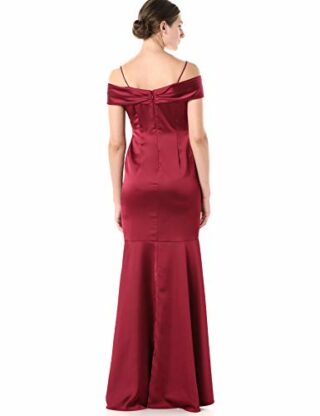 Adrianna Papell Abendkleid, Samtkleid, Rot
