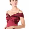 Adrianna Papell Abendkleid, Samtkleid, Rot