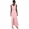 Adrianna Papell Abendkleid aus Crepe, Pink