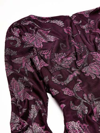 Adrianna Papell Abendkleid mit Jersey-Drapierung, Rot