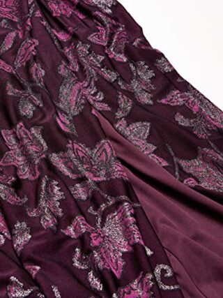 Adrianna Papell Abendkleid mit Jersey-Drapierung, Rot