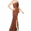 Adrianna Papell Abendkleid mit Stretch, Braun
