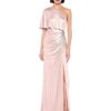 Adrianna Papell Drapiertes Kleid Abendkleid, Pink