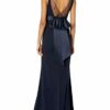 Adrianna Papell Kleid aus Crepe-Strick, Blau