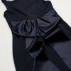 Adrianna Papell Kleid aus Crepe-Strick, Blau