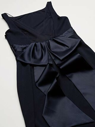 Adrianna Papell Kleid aus Crepe-Strick, Blau