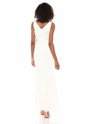 Adrianna Papell Langes Abendkleid, Beige