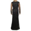Adrianna Papell Langes Kleid mit Perlenstickerei, Abendkleid, Schwarz
