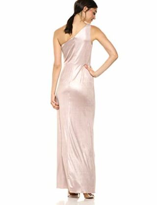 Adrianna Papell One Shoulder Abendkleid, Pink
