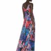 Adrianna Papell Paillettenkleid, Blumenmusterr, Rot