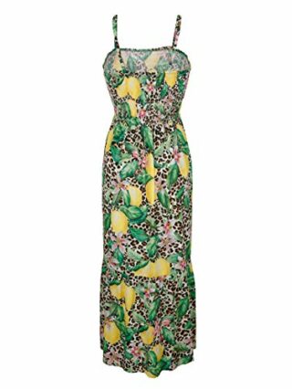 Alba Moda Maxi Kleid aus Viskose, Bunt