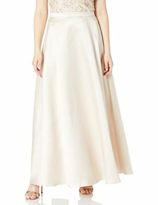 Alex Evenings Abendkleid mit Bluse, Beige