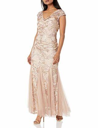 Alex Evenings Ausgestelltes Kleid mit Godet-Details, Pink