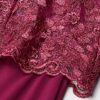 Alex Evenings Langes Kleid mit Flügelärmeln, Pink