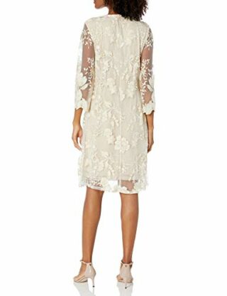 Alex Evenings Midi-Etuikleid mit Jacke, Beige