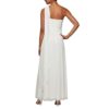 Alex Evenings One Shoulder, Maxi Abendkleid, Beige