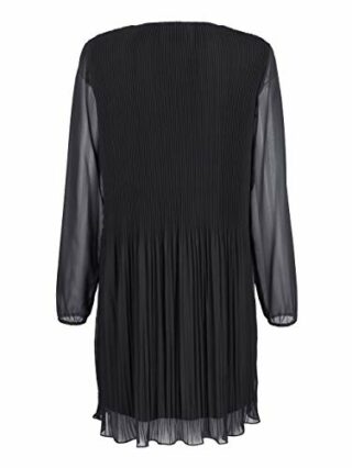 Amy Vermont Ausgestelltes Mini Kleid, Langarm, Schwarz