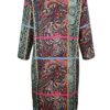 Amy Vermont Mini Kleid mit 3/4-Ärmel, Bunt