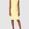 Apart Jacquardkleid Cocktailkleid, Gelb