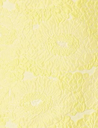 Apart Jacquardkleid Cocktailkleid, Gelb