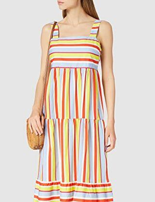 Apart Luftiges Sommerkleid in Maxi-Länge, Bunt