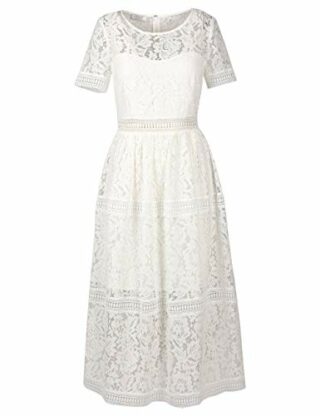Apart Spitzenkleid Abendkleid, Beige