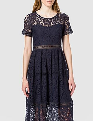 Apart Spitzenkleid Abendkleid, Blau