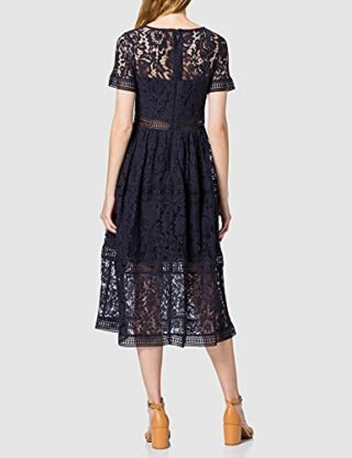 Apart Spitzenkleid Abendkleid, Blau