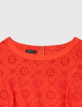 Apart Spitzenkleid Cocktailkleid, Orange