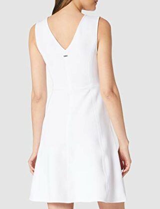 Armani Exchange A-Linien-Kleid, Weiß