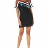 Armani Exchange AX Kurzärmliges Abendkleid, Schwarz