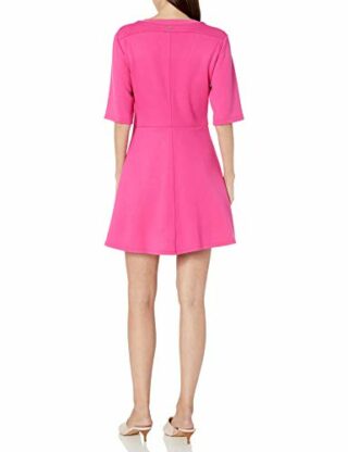 Armani Exchange AX T-Shirt Minikleid mit Reißverschluss, Pink
