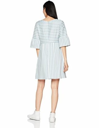 BOSS Alinny Gesteiftes Midikleid, Bunt