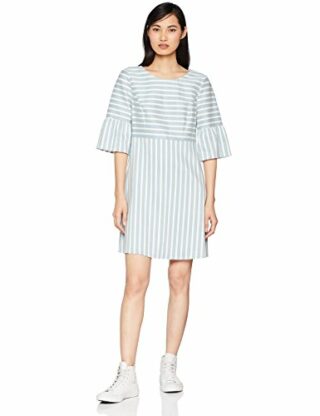 BOSS Alinny Gesteiftes Midikleid, Bunt