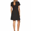 BOSS Ammy1 Midi Abendkleid, Bunt