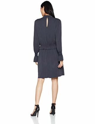 BOSS Arosy Midi Abendkleid, Blau