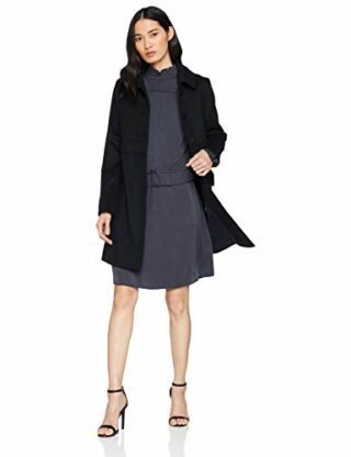 BOSS Arosy Midi Abendkleid, Blau