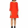 BOSS Atrimmy Midi Strickkleid, Rot