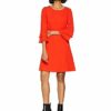 BOSS Atrimmy Midi Strickkleid, Rot