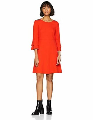 BOSS Atrimmy Midi Strickkleid, Rot