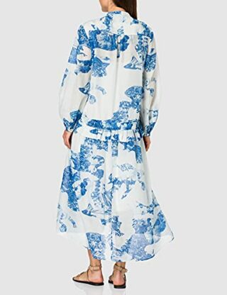 BOSS C_Dicea_1 10233271 01 Strickkleid Maxi, Blau