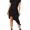 BOSS C_Elysida 10233292 01 Midi Kleid, Schwarz