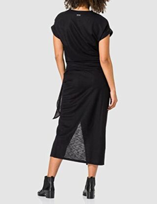 BOSS C_Elysida 10233292 01 Midi Kleid, Schwarz