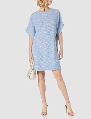 BOSS C_Emalya 10233169 01 Strickkleid Midi, Weiß